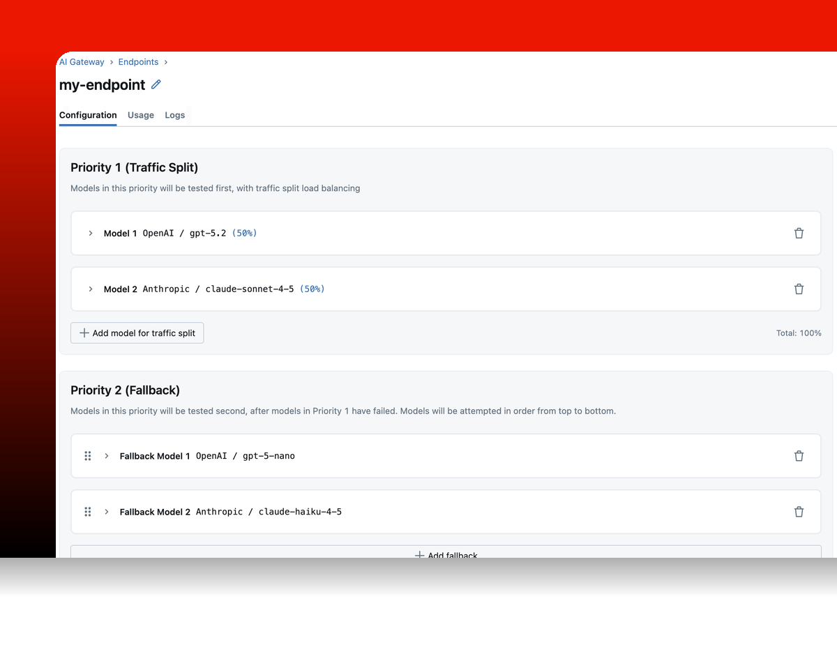 Traffic routing and fallbacks